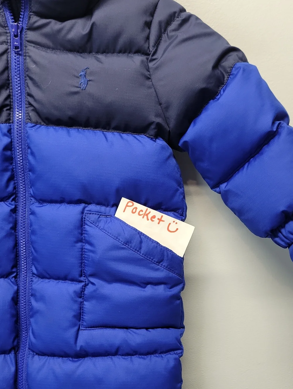 Ralph Lauren Quilted Ripstop Down Bunting 9M boys